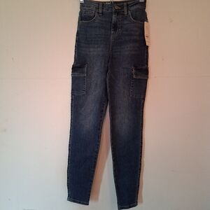 Women's Blue Jeans No Boundaries Size 00 NWT